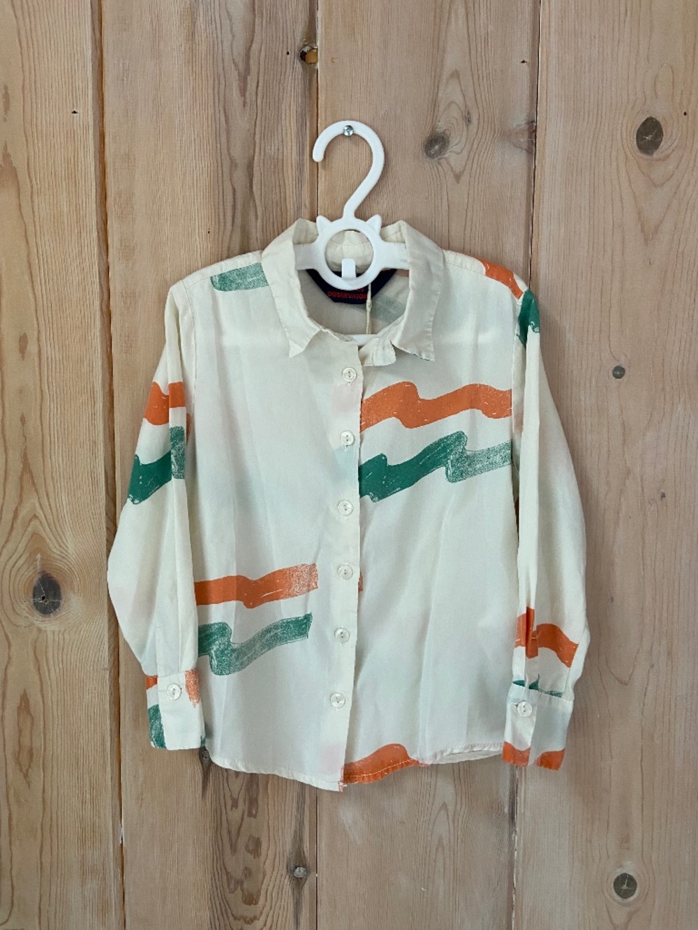 The Animals Observatory toddler Button Up